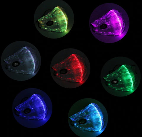 Light up LED Galaxy MASK