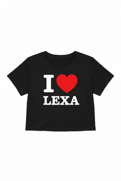 I ❤️ ALIENS Crop Top + I ❤️ Lexa Crop Tops