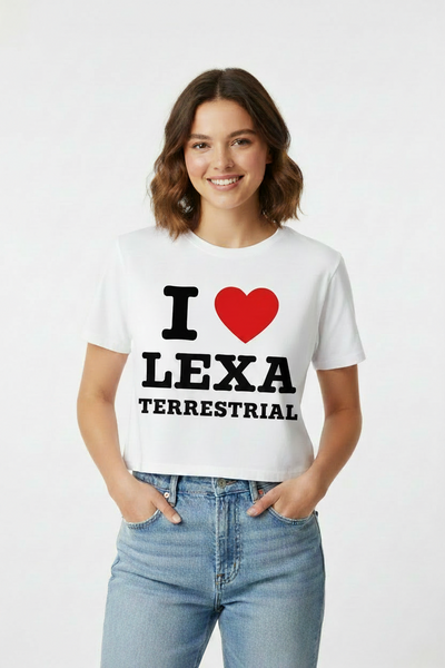 I ❤️ ALIENS Crop Top + I ❤️ Lexa Crop Tops