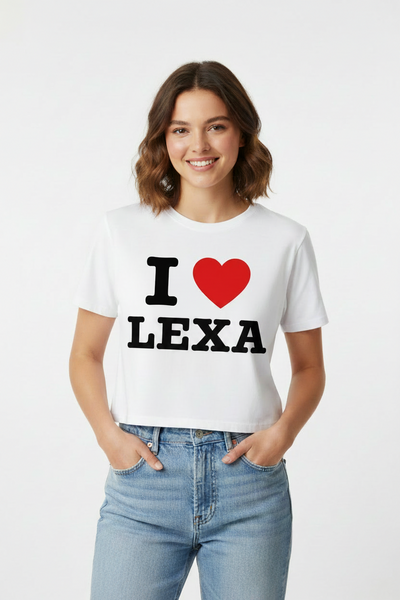 I ❤️ ALIENS Crop Top + I ❤️ Lexa Crop Tops