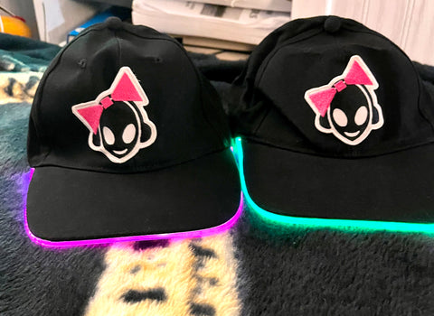 Lexa LED Alien Snapback Hat