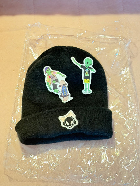 random alien sticker pack