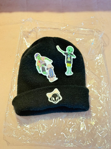 random alien sticker pack