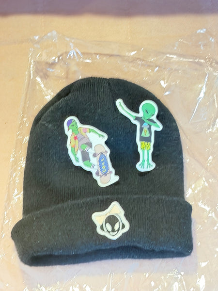 random alien sticker pack