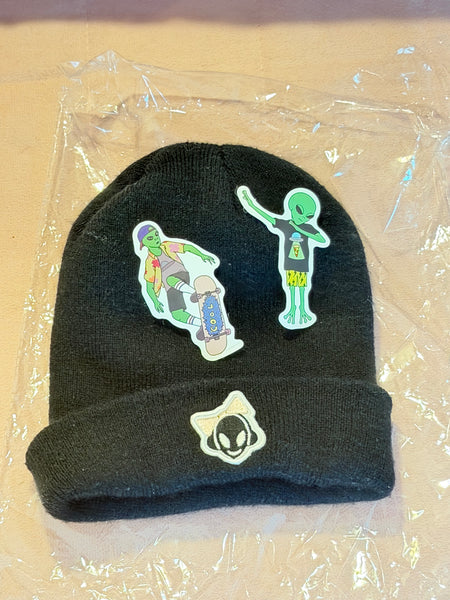 random alien sticker pack