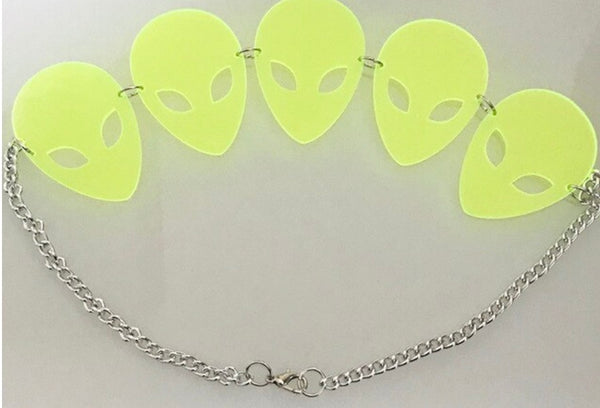 Neon Alien Choker