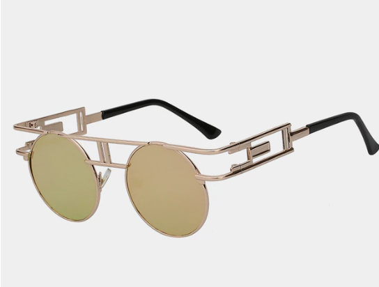 2 BARS - GOLD Future Sunglasses