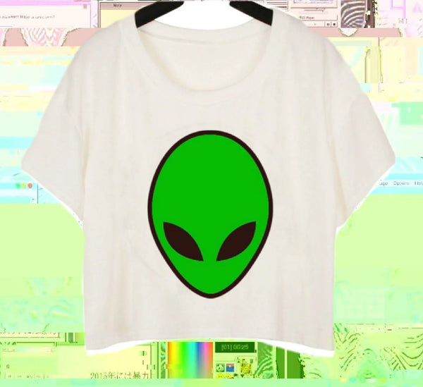 Alien Crop Top