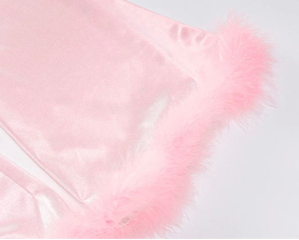 pink puff mesh pants (90'S BABY!)