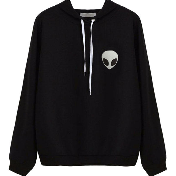 Alien Icon Hoodie (Large Sizes Available)